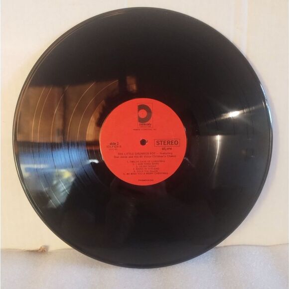 The Little Drummer Boy LP Don Janse & His Children's Chorus 1968 Design Records - Picture 15 of 16